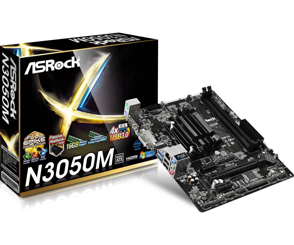 Материнская плата ASRock N3050M