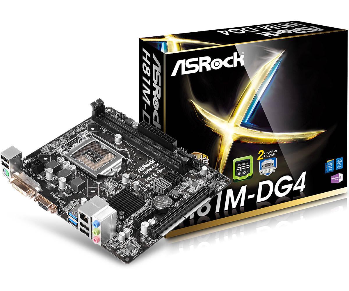 Материнская плата ASRock H81M-DG4