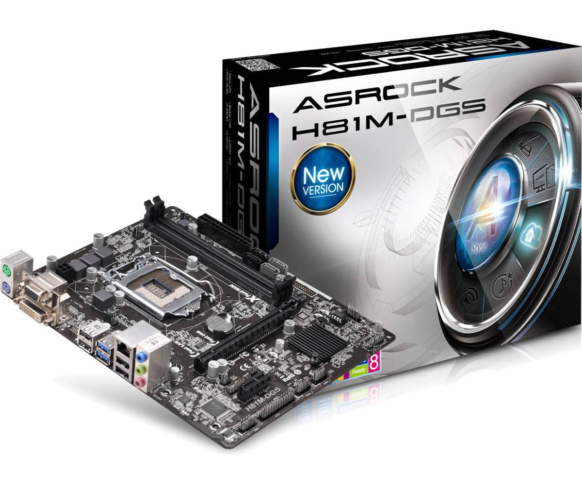 Материнская плата ASRock H81M-DGS