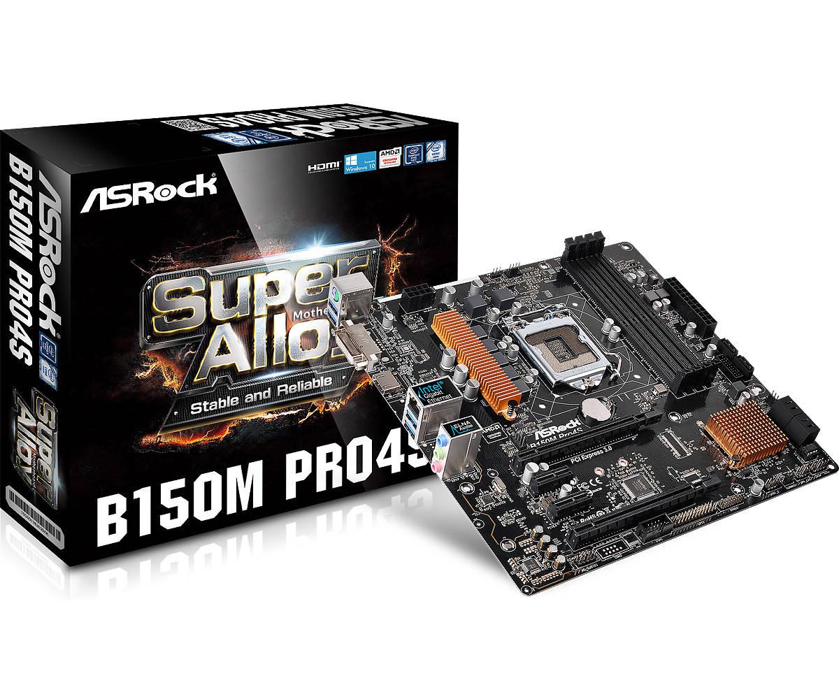 Материнская плата ASRock B150M PRO4S