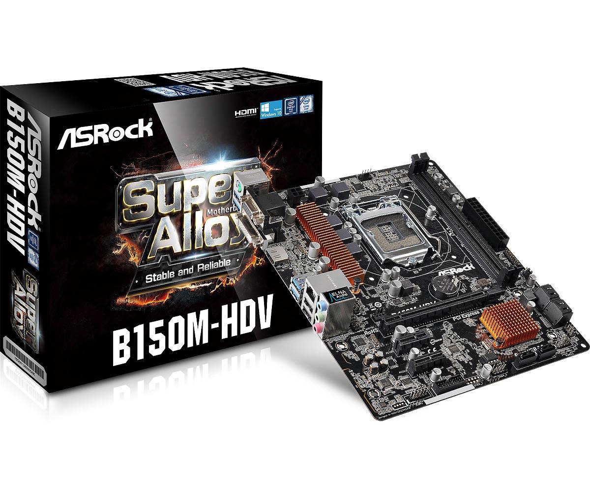 Материнская плата ASRock B150M-HDV