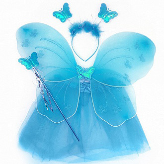 Крылья бабочки; Волшебная палочка; украшение на голову; юбка-пачка