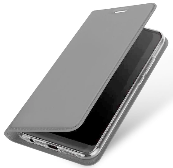 Кожаный чехол Open series на Xiaomi Redmi S2 (серый)