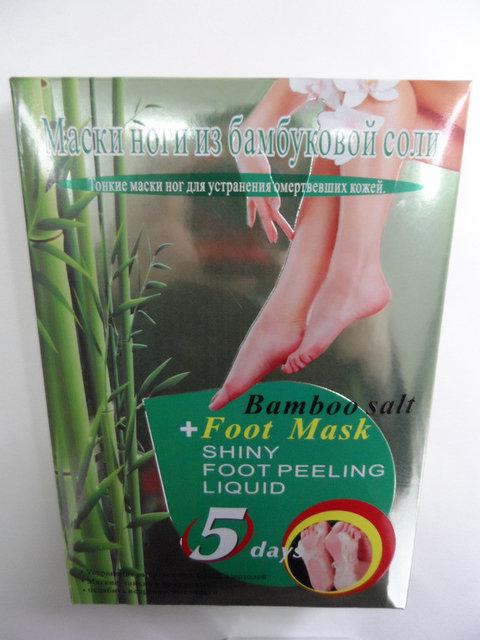 Педикюрные носочки с бамбуковой солью