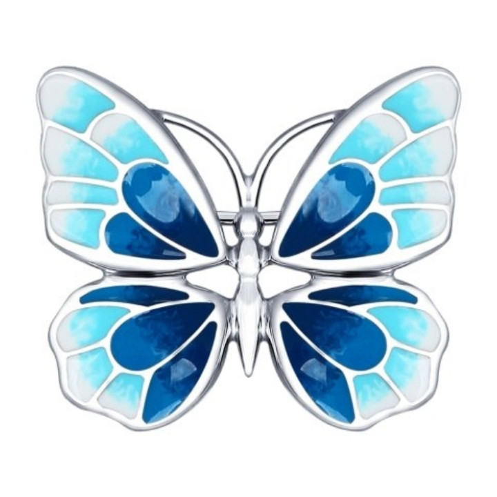 Брошь "Бабочка" 🦋🦋🦋/ серебро