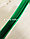 Папка на молнии А4 пластиковая с тканевой окантовкой (зеленая), фото 2