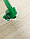 Папка на молнии А4 пластиковая с тканевой окантовкой (зеленая), фото 5