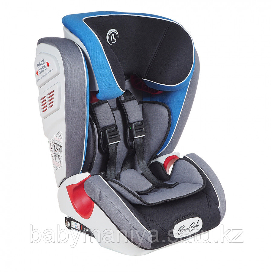 Автокресло группы 1/2/3 (9–36кг) Bambola Terra Isofix Синий