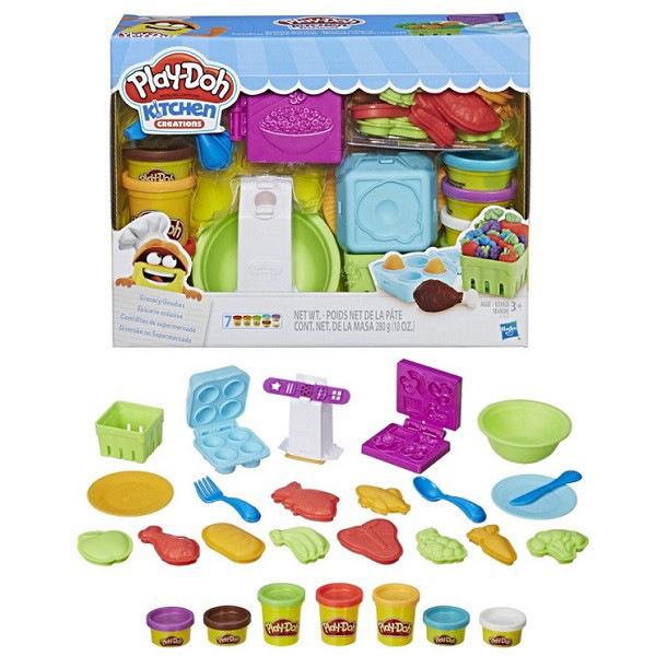 Hasbro Play-Doh "Кухня" Игровой набор "Готовим обед", Плей-До - фото 1 - id-p55815108