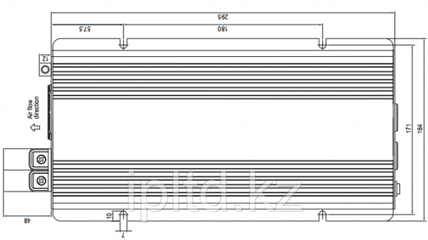 Инвертор MeanWell TS-700 12В преобразователь DC/AC 12/220 - фото 3 - id-p3853395