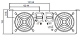 Инвертор MeanWell TS-3000 12В преобразователь DC/AC 12/220, фото 3