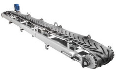 Желобчатый конвейер 650мм/10 000мм/7.5 квт