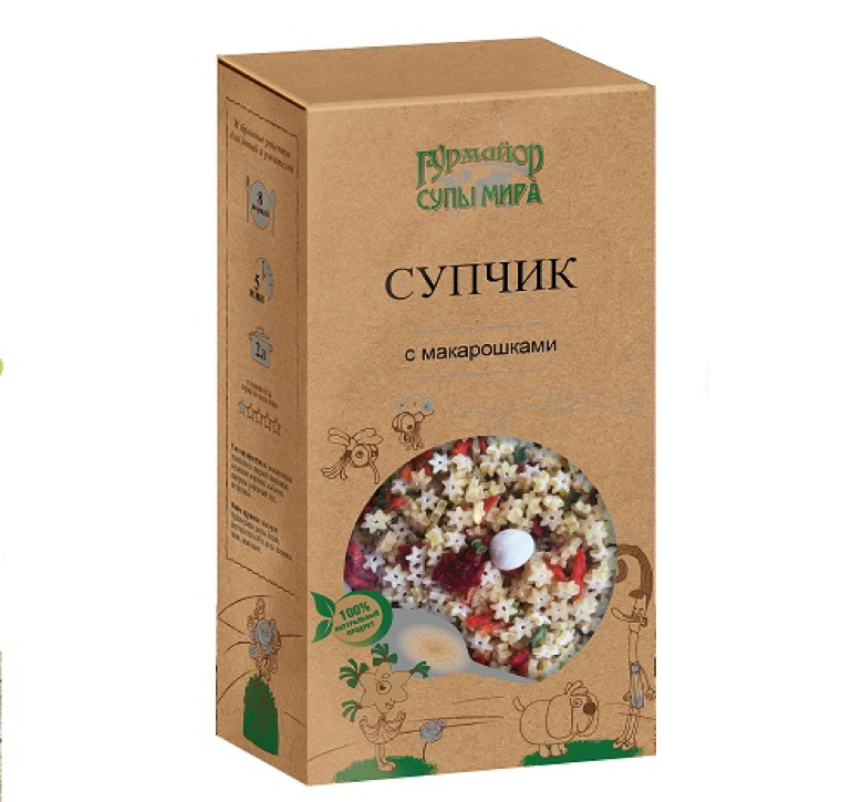 Супчик с макарошками "Гурмайор" 210гр