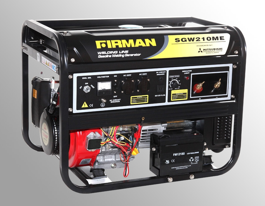 Бензиновый генератор сварочный SGW210ME