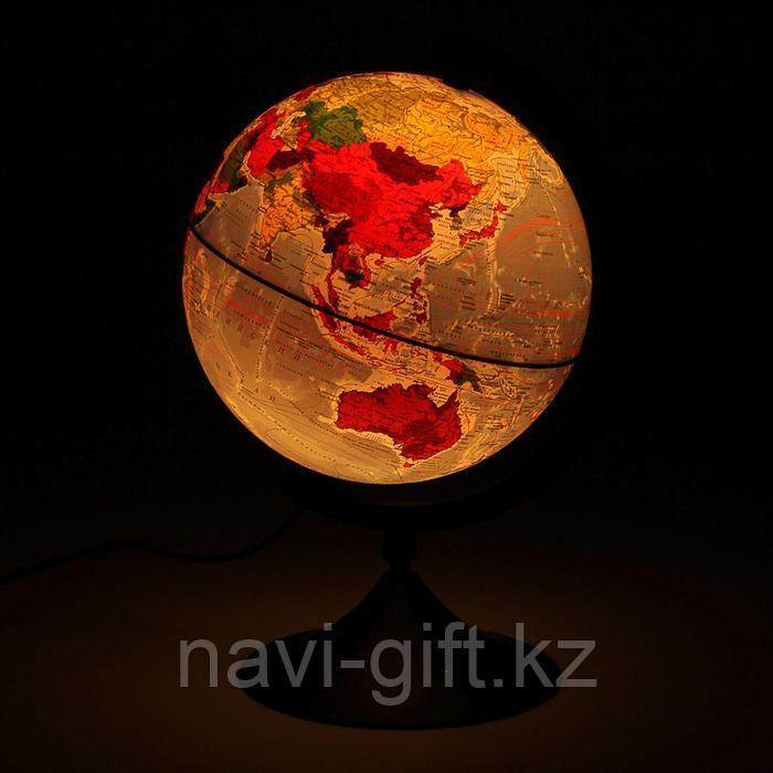 Глобус физико-политический «Классик», диаметр 210 мм, с подсветкой - фото 2 - id-p55910669