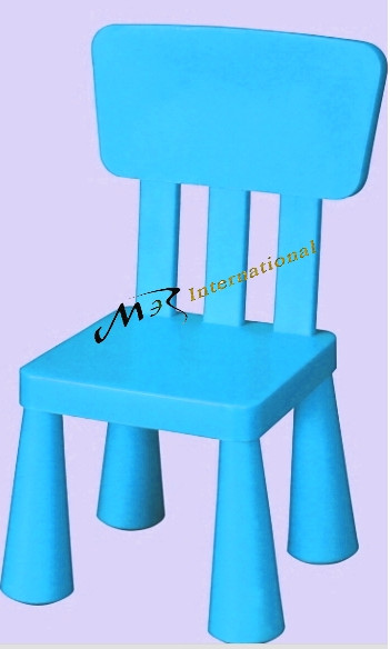 Детский стул дизайнерский IKEA синий