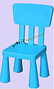 Детский стул дизайнерский IKEA зеленый, фото 3