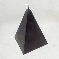 Свеча восковая Пирамида (черная)
