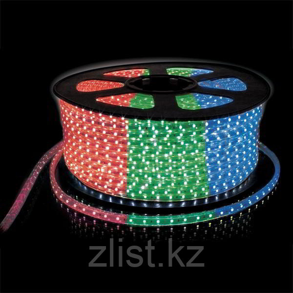 ПВХ қаптамасындағы 220 v жарықдиодты жолақ, фото 1