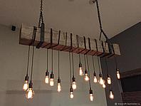 Подсветка помещений лампами Эдисона, оформление лампами Эдисона, оформление кафе, ресторанов, потолков, фото 8
