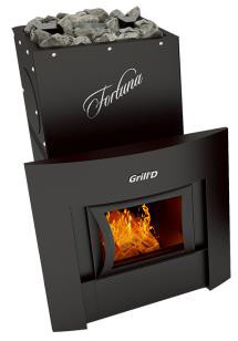 Печь для бани Grill'D Fortuna 200 window black