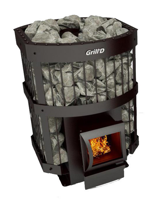 Печь для бани Grill'D Leo 240 Short grey