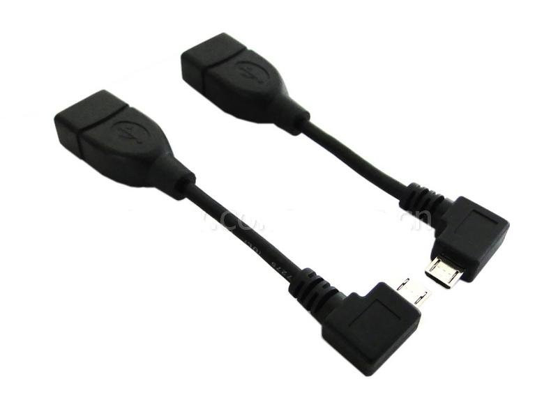 Кабель переходник OTG  Micro USB на USB (для смартфона/плантешника)