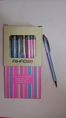 Ручка Aihao Stripe ball 0,5 мм, фото 2