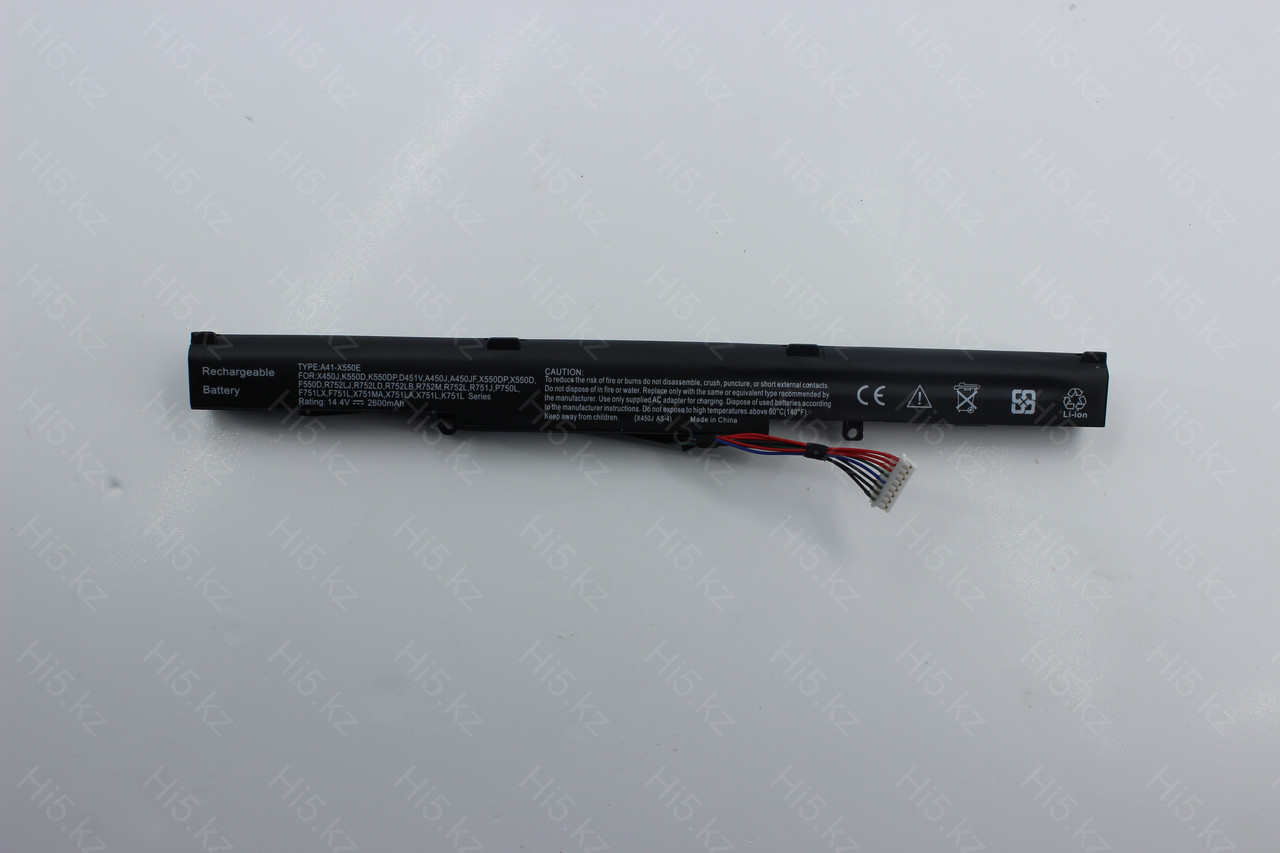Аккумулятор для Asus X550D, A41-X550E, OEM: продажа, цена в Алматы ...
