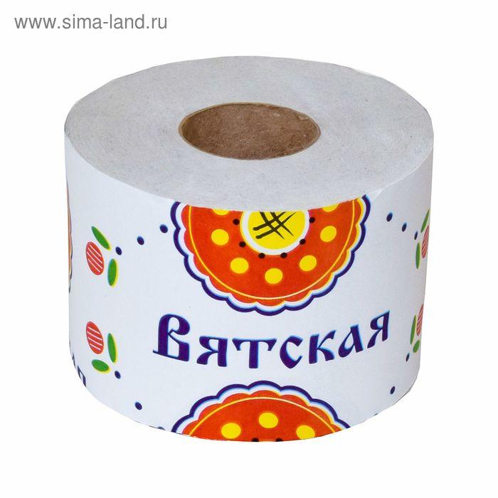 Туалетная бумага "Вятская", 1 шт.