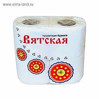 Туалетная бумага "Вятская", 4 шт.