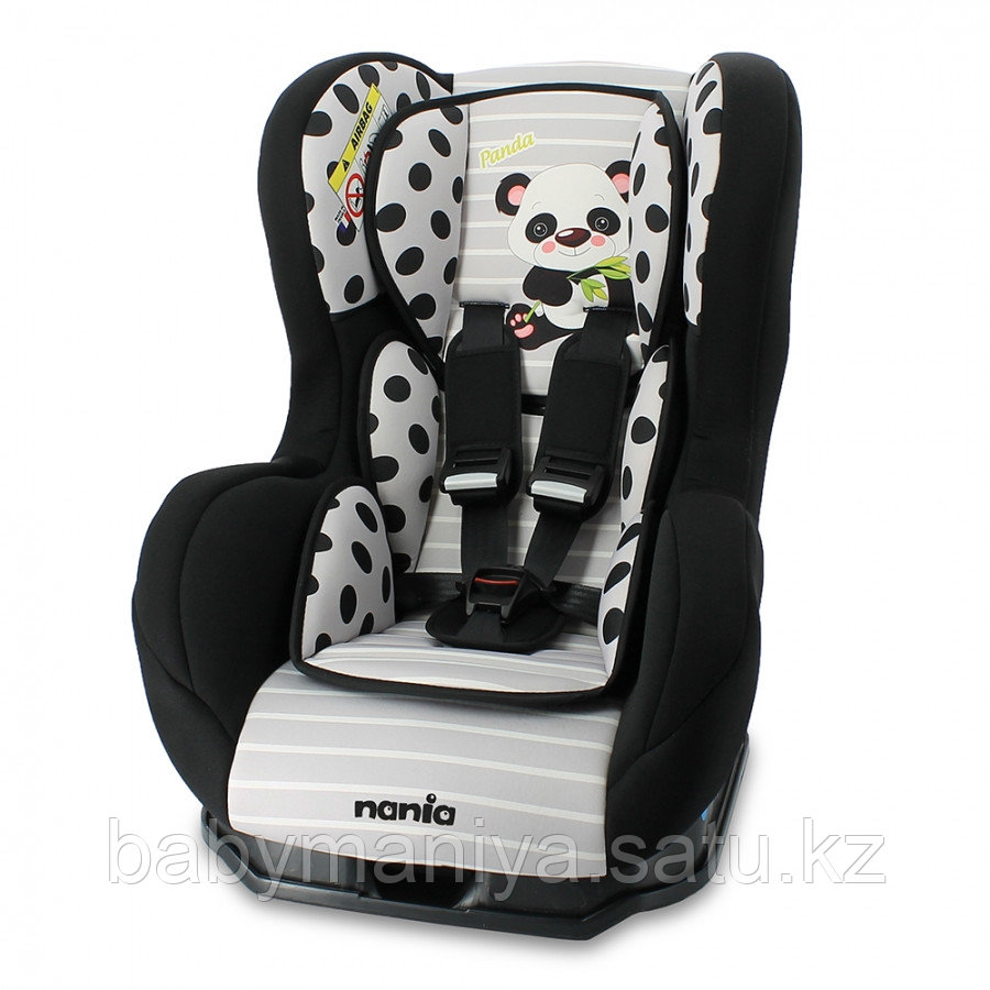 Автокресло 0-18кг Nania COSMO SP ANIMALS Panda Grey