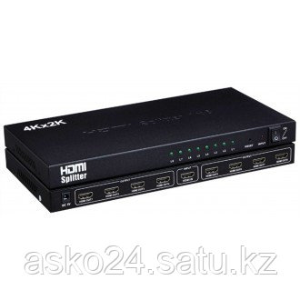 Сплиттер HDMI 8 port High Resolution FullHD 1080P, 3D, DTS-HD Dolby + Power Supply