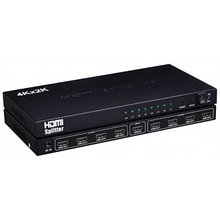 Сплиттер HDMI 8 port High Resolution FullHD 1080P, 3D, DTS-HD Dolby + Power Supply