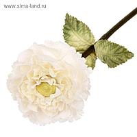 Декоративный цветок "Белый георгин"