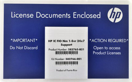 Программное обеспечение HP IC FIO 1 /svr 24 x 7 1 (582765-b21), фото 2