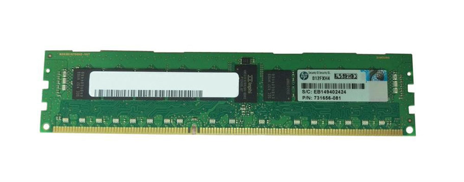 HP 8GB Single Rank x4 PC3L-12800R (731656-081), фото 2