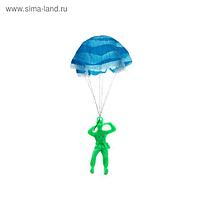 Прикол "Человек" с парашютом, цвета МИКС