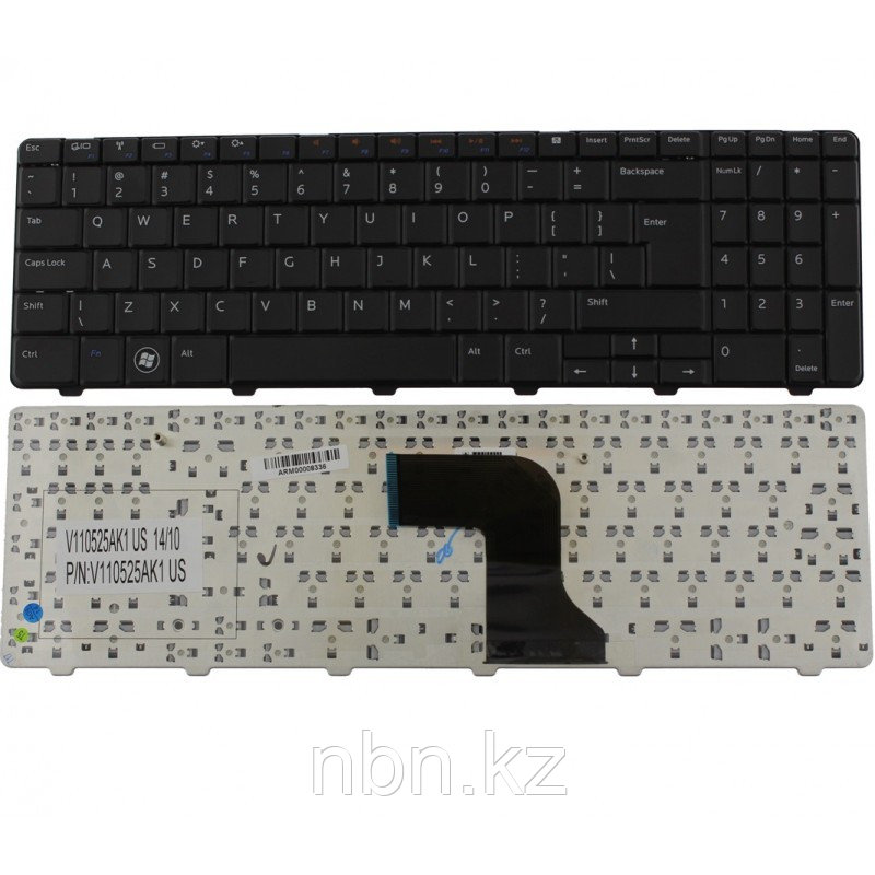 Клавиатура DELL Inspiron N5010 / M5010 / M501R / M501R / M501 ENG RU - фото 1 - id-p45466802