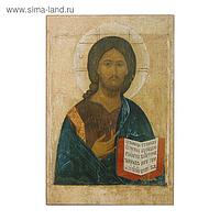 Икона освящённая Христос Пантократор (открытое Евангелие) 95х140