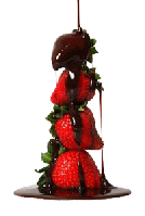 Фонтан шоколадный Chocolat Fondue 40 см. Большой 3 яруса., фото 3