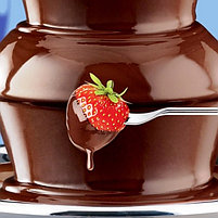 Фонтан шоколадный Chocolat Fondue 40 см. Большой 3 яруса., фото 5