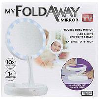 Зеркало с подсветкой и увеличением My Fold Away Mirror, фото 5