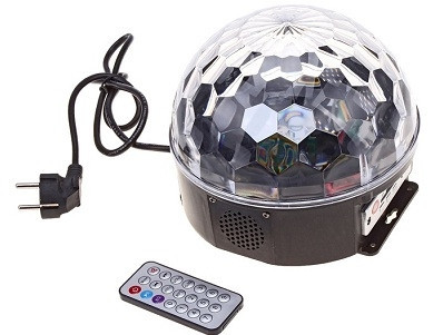 Диско-шар светодиодный Led Magic Ball со светомузыкой - фото 4 - id-p55973810