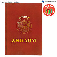Ежедневник "Красный диплом", твёрдая обложка, А5, 80 листов