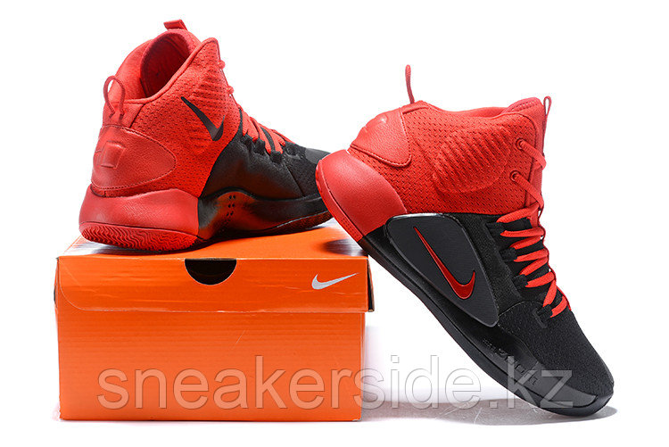 Кроссовки Nikе Hyperdunk X (2018) "Red/Black" (36-46) - фото 6 - id-p55977209