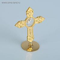 Сувенир «Крест», с кристаллом Сваровски