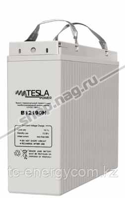Фронт-терминальный герметичный необслуживаемый аккумулятор Tesla Power 12VDC 190Ач
