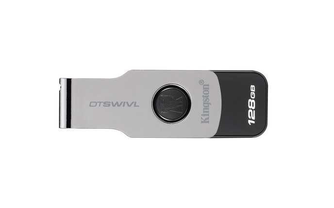 USB Флеш 128GB 3.0 Kingston DTSWIVL/128GB металл, фото 2