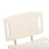 Стул для ванной со спинкой B502, фото 7